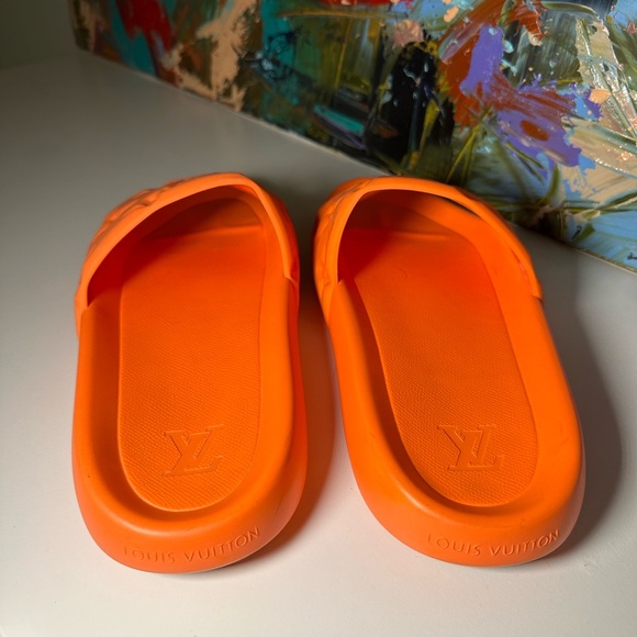 Louis Vuitton flip flops orange - Picture 5 of 5